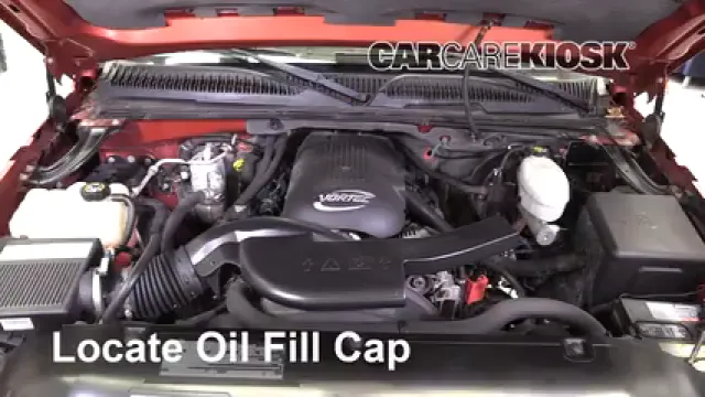 2003 Chevrolet Avalanche 1500 5.3L V8 Oil Add Oil